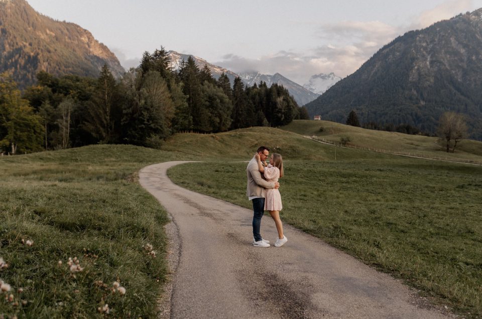 Urlaubserinnerungen – Paarshooting in Oberstdorf